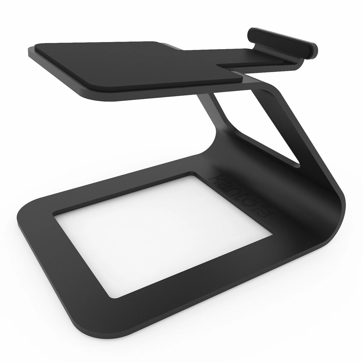Kanto SE2 Elevated Desktop Speaker Stands for Small Speakers - Pair (Black)