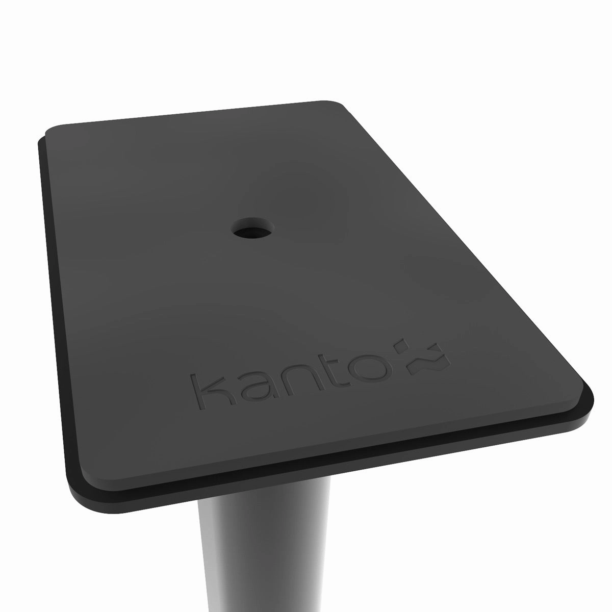 Kanto SP26PL 26" Bookshelf Speaker Stands with Rotating Top Plates and Cable Management  Pair (Black)
