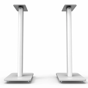 Kanto SP32PL 32" Bookshelf Speaker Stands with Rotating Top Plates and Cable Management  Pair (White) Speaker stands,Audio Stands,Speaker Mounts
