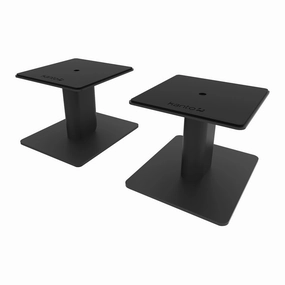 Kanto SP6HD 6" Universal Desktop Speaker Stands with Rotating Top Plates and Cable Management - Pair (Black) Speaker stands,Audio Stands,Speaker Mounts
