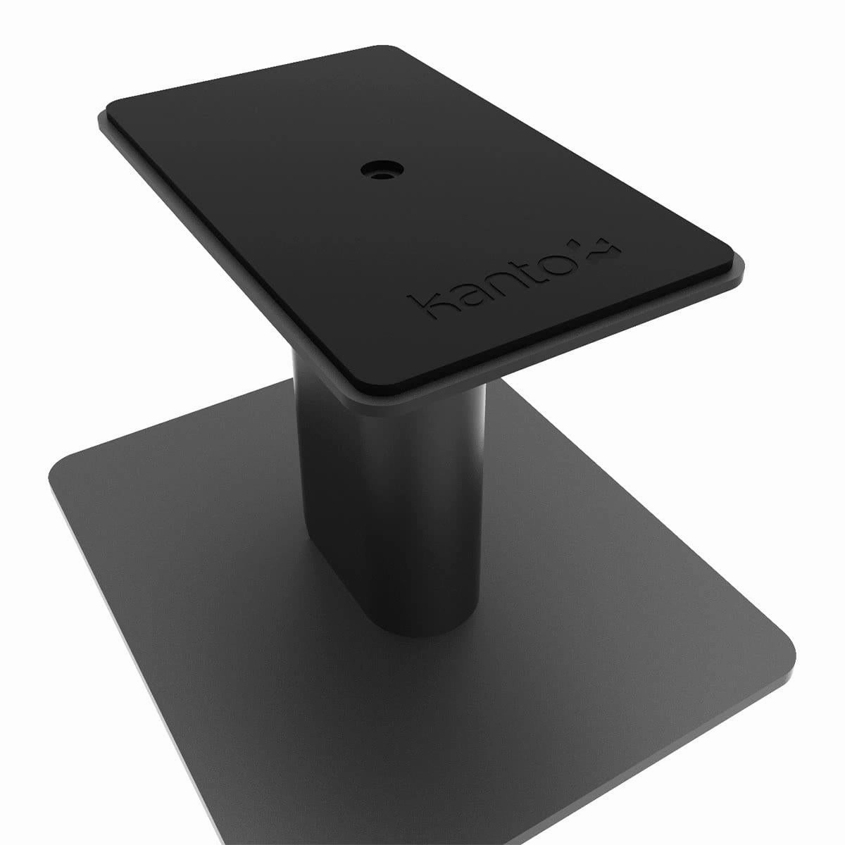 Kanto SP6HD 6" Universal Desktop Speaker Stands with Rotating Top Plates and Cable Management - Pair (Black)