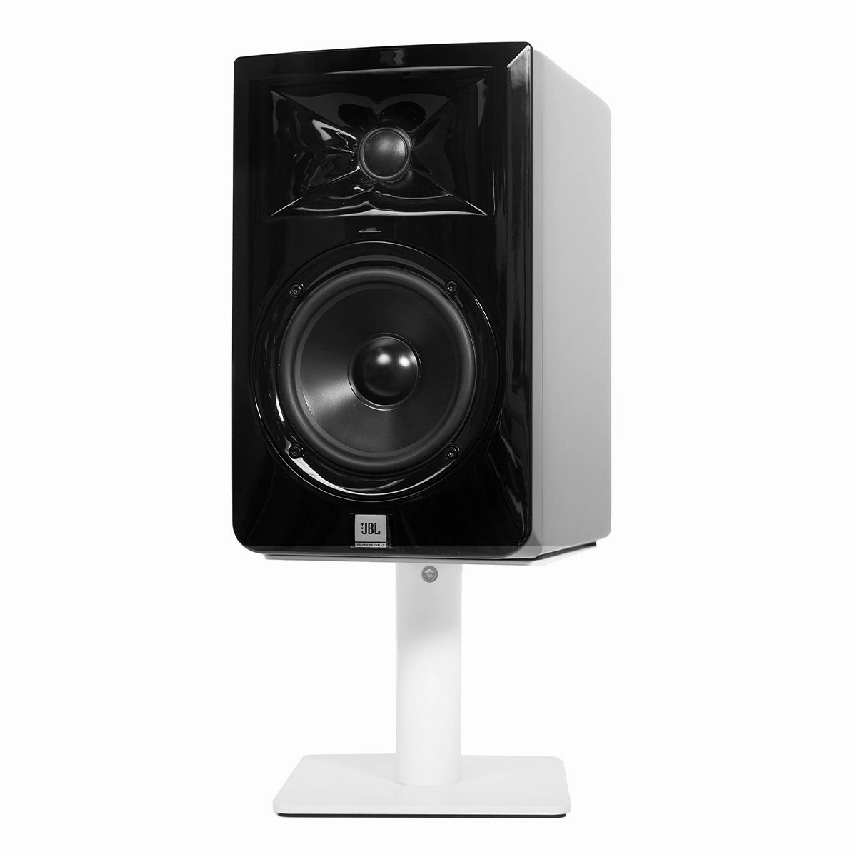 Kanto SP6HD 6" Universal Desktop Speaker Stands with Rotating Top Plates and Cable Management - Pair (White)