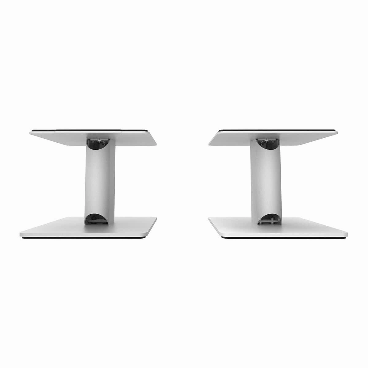 Kanto SP6HD 6" Universal Desktop Speaker Stands with Rotating Top Plates and Cable Management - Pair (White)