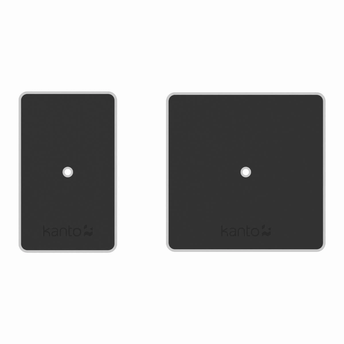 Kanto SP6HD 6" Universal Desktop Speaker Stands with Rotating Top Plates and Cable Management - Pair (White)