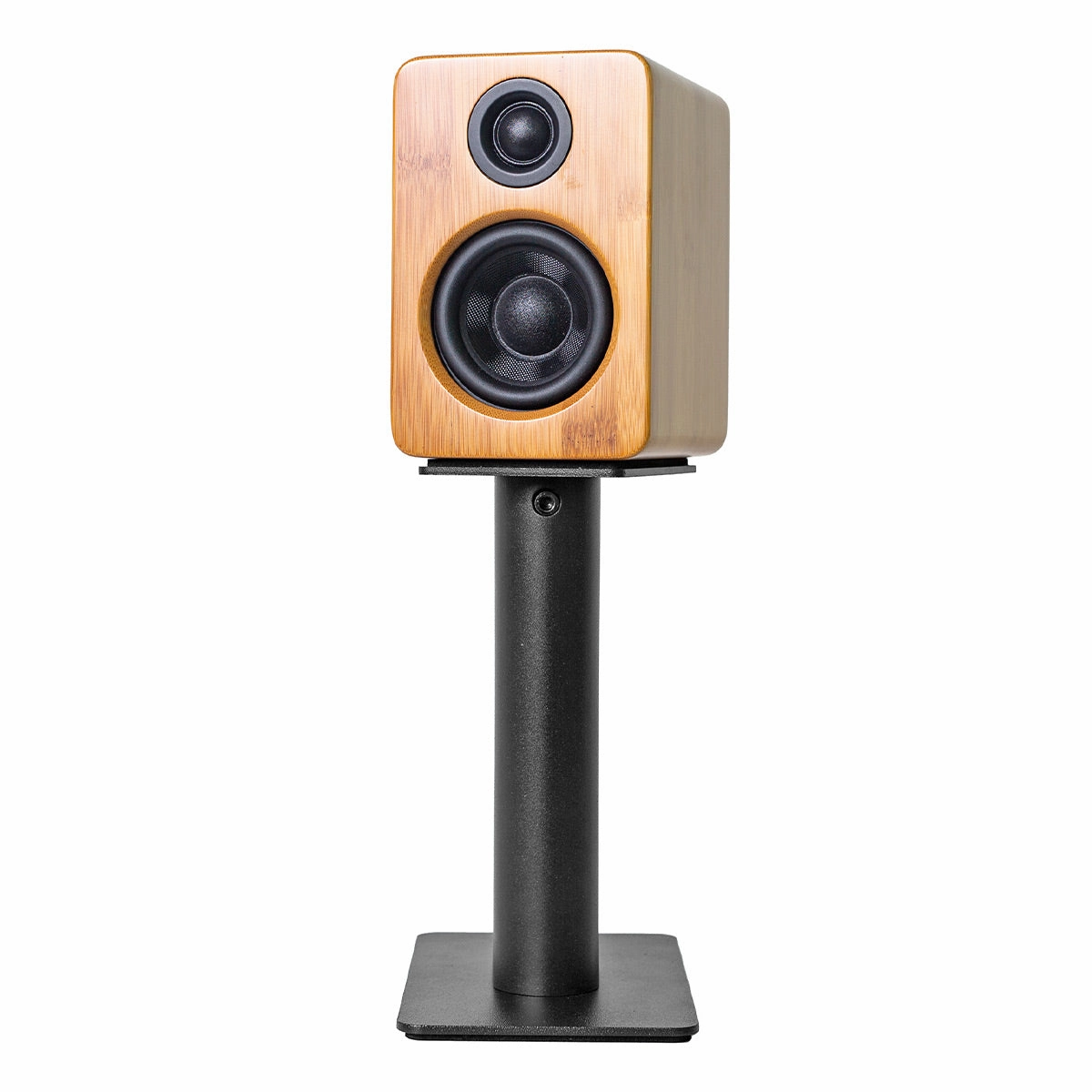 Kanto SP9 9" Universal Desktop Speaker Stands with Rotating Top Plates and Cable Management - Pair (Black)
