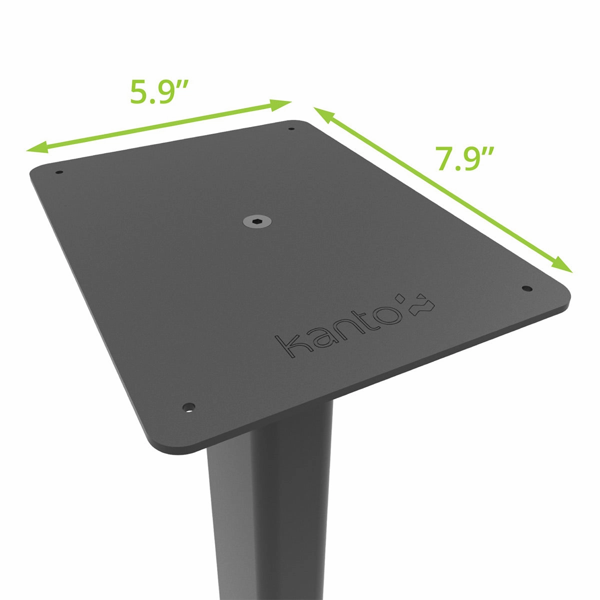 Kanto ST34 34" Universal Bookshelf Speaker Floor Stand - Black (Pair)