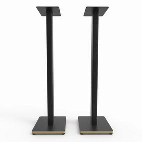 Kanto ST34P 34" Universal Bookshelf Speaker Floor Stand with Plywood Base- Black (Pair) Speaker stands,Audio Stands,Speaker Mounts