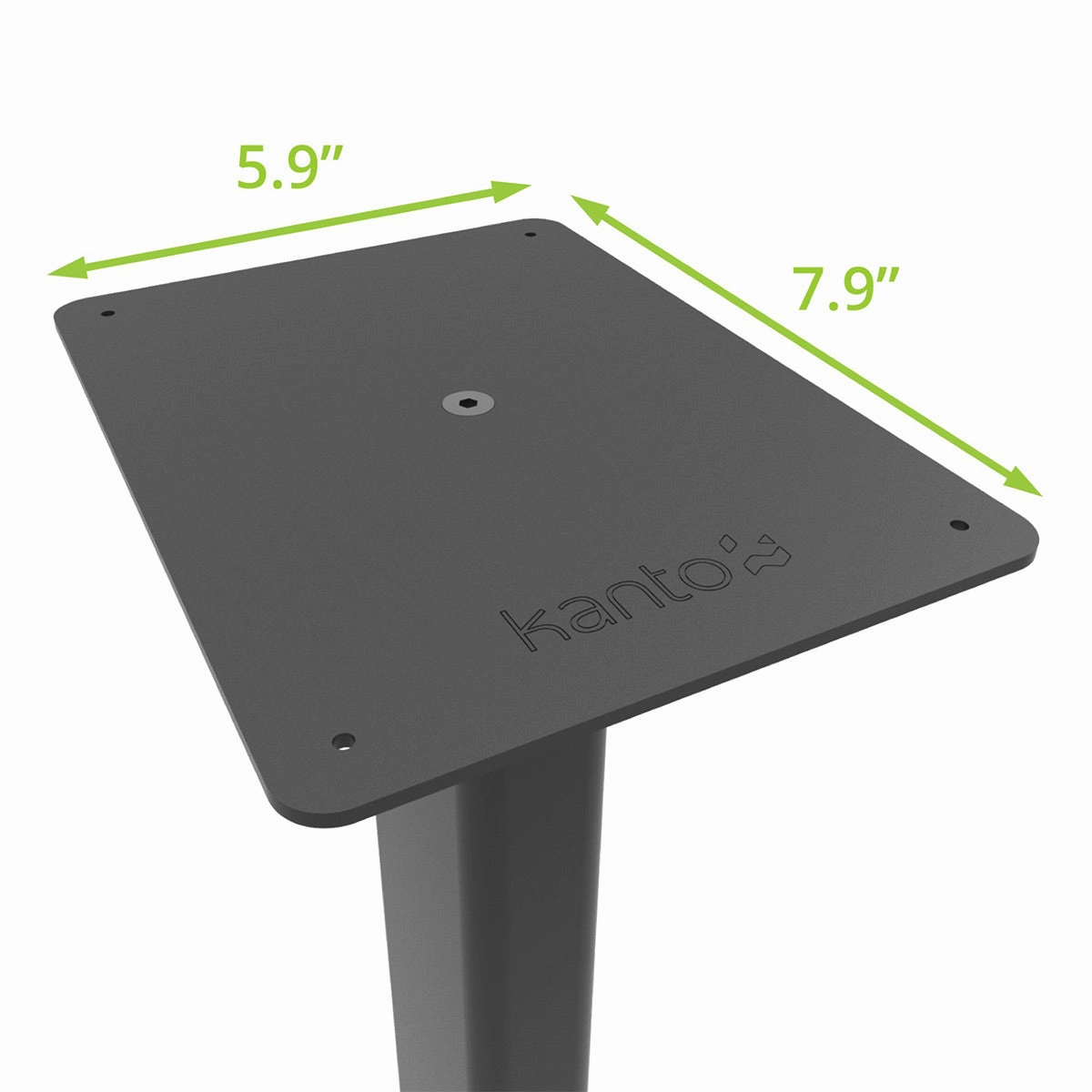 Kanto ST 28" Universal Bookshelf Speaker Floor Stand - Pair (Black)
