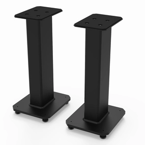 Kanto SX22 22" Tall Fillable Speaker Stands with Isolation Feet - Pair (Black) Speaker stands,Audio Stands,Speaker Mounts