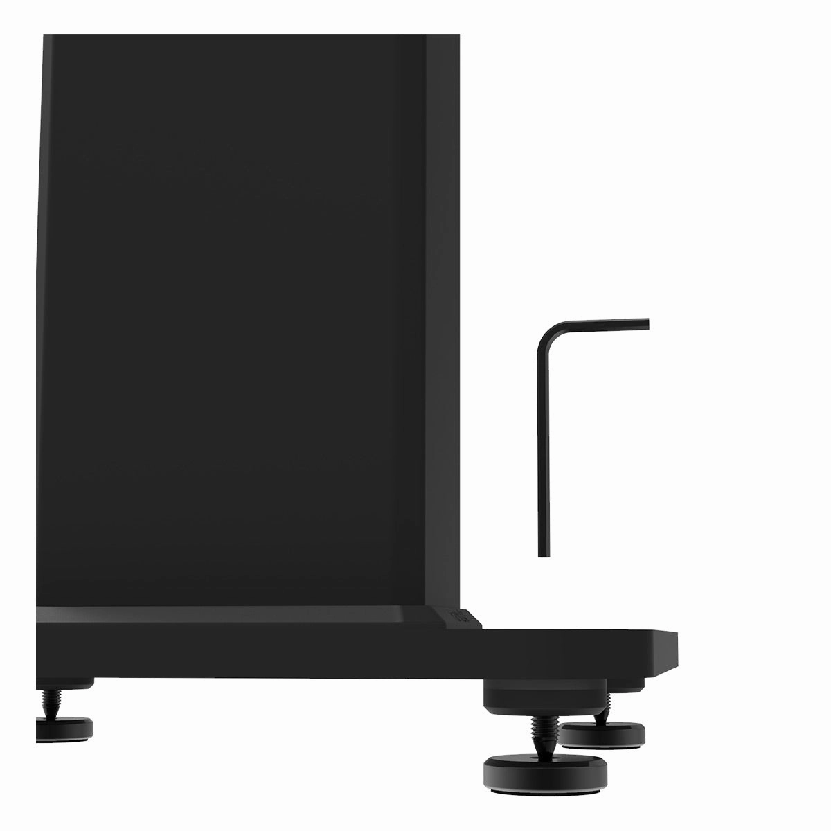 Kanto SX26 26" Tall Fillable Speaker Stands with Isolation Feet - Pair (Black)