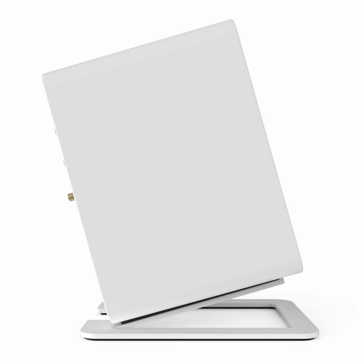 Kanto TUK Premium Powered Speakers - Pair with S6 Desktop Speaker Stands (White)