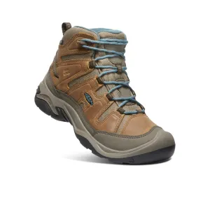 Keen Shoes Circadia Mid Waterproof Toasted Coconut/North Atlantic