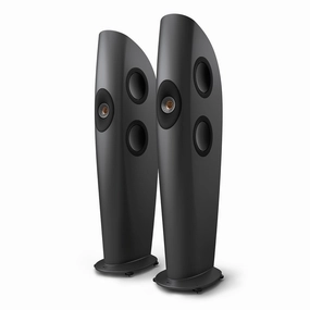 KEF Blade One Meta Floorstanding Speaker - Pair (Charcoal Grey/Bronze)