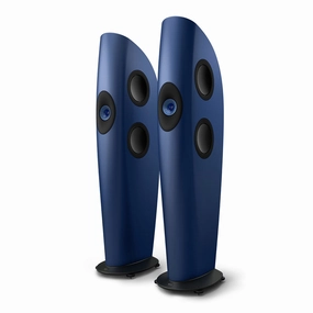 KEF Blade Two Meta Floorstanding Speaker - Pair (Frosted Blue/Blue)