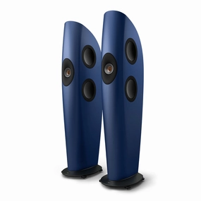 KEF Blade Two Meta Floorstanding Speaker - Pair (Frosted Blue /Bronze)
