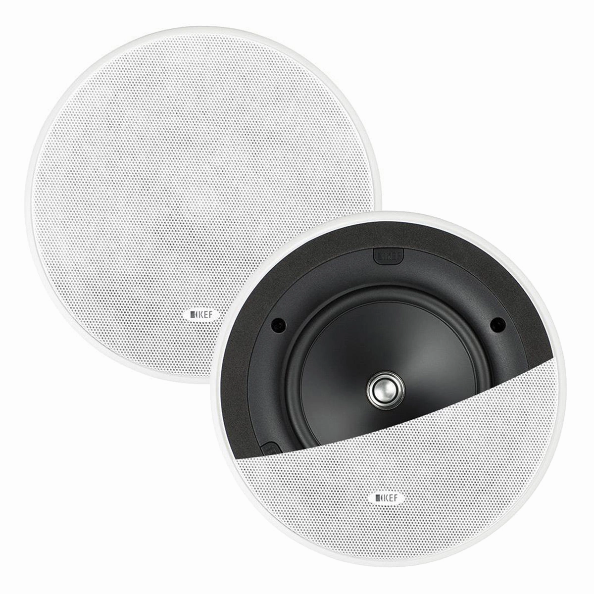 KEF Ci130ER In-Ceiling Speaker - Pair In Wall & In Ceiling Speakers,Recessed Speakers,Flush Mount Audio