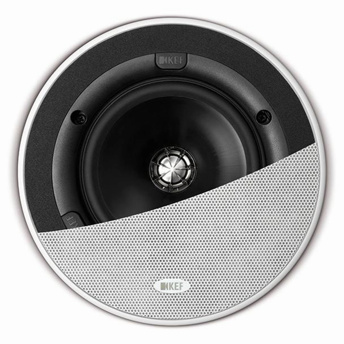 KEF Ci130QR 5.25 Inch In-Ceiling Speaker In Wall & In Ceiling Speakers,Recessed Speakers,Flush Mount Audio