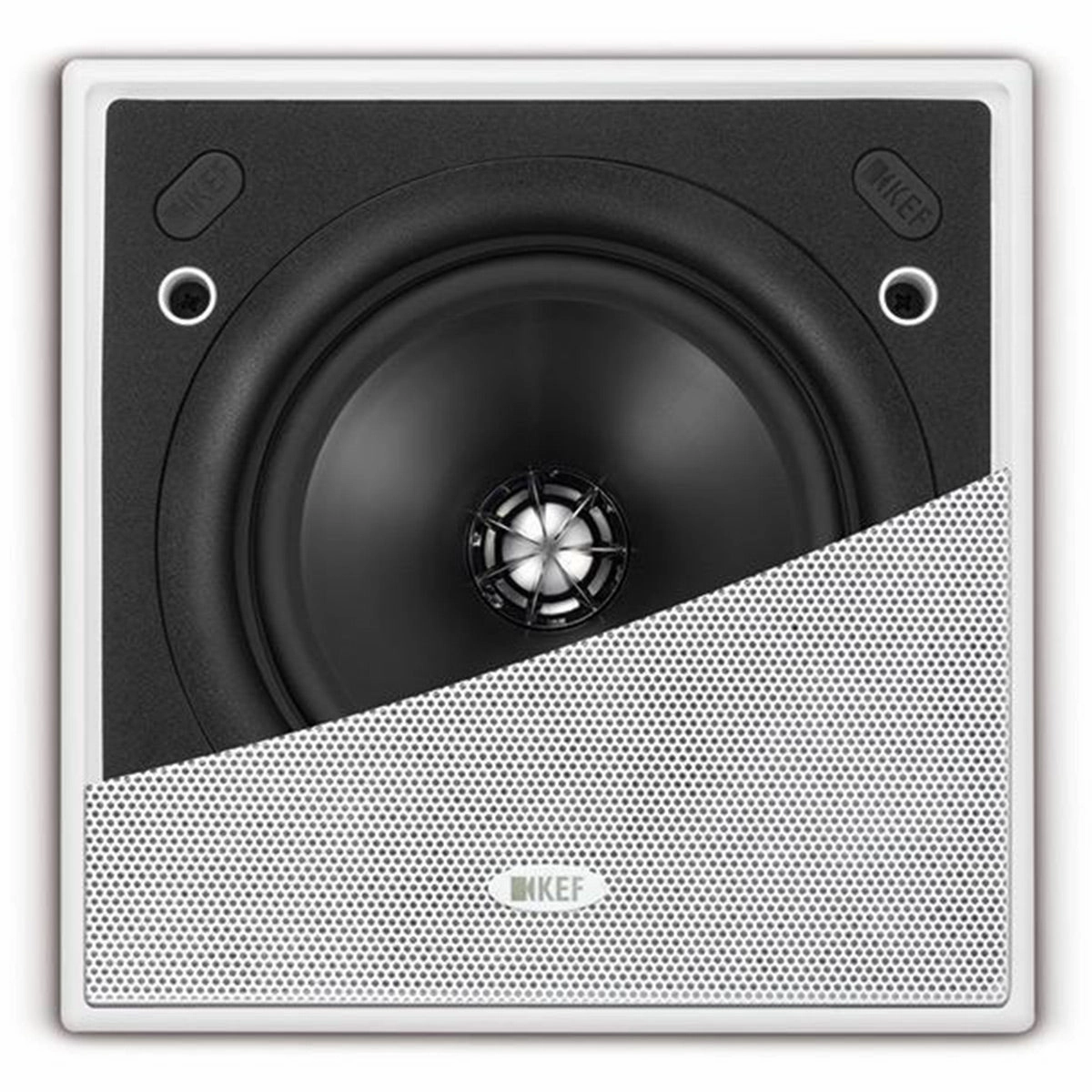 KEF Ci130QS 5.25 Inch In-Ceiling Speaker In Wall & In Ceiling Speakers,Recessed Speakers,Flush Mount Audio
