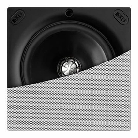 KEF Ci130QSfl 5.25" Square Flush Mounted In-Ceiling Speaker In Wall & In Ceiling Speakers,Recessed Speakers,Flush Mount Audio