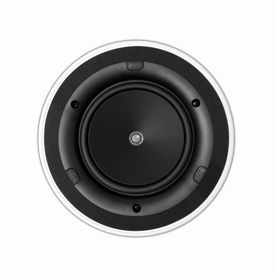 KEF CI160.2CR Round In Ceiling Speaker Each hi-fi dual speakers,hi-fi triple amplifier setup,hi-fi pro audio kit
