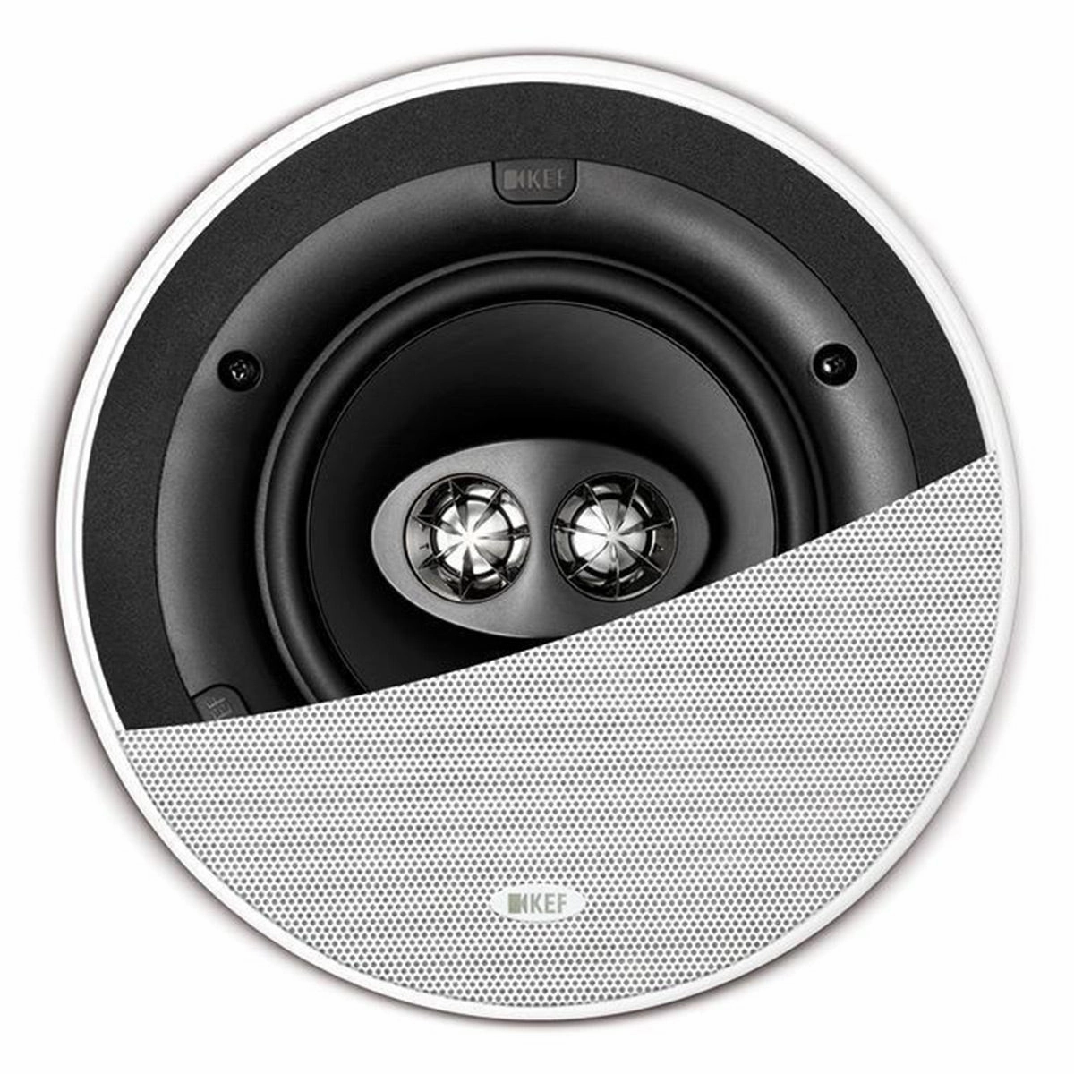 KEF CI160CRDS 6.5 Inch Dual Stereo In-Ceiling Speaker In Wall & In Ceiling Speakers,Recessed Speakers,Flush Mount Audio