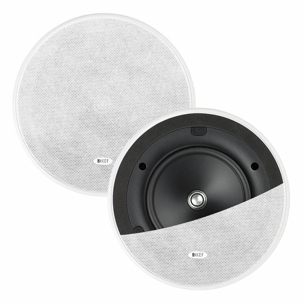 KEF Ci160ER In-Ceiling Speakers - Pair In Wall & In Ceiling Speakers,Recessed Speakers,Flush Mount Audio