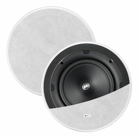KEF Ci200ER 8 Inch In-Ceiling Speakers - Pair In Wall & In Ceiling Speakers,Recessed Speakers,Flush Mount Audio