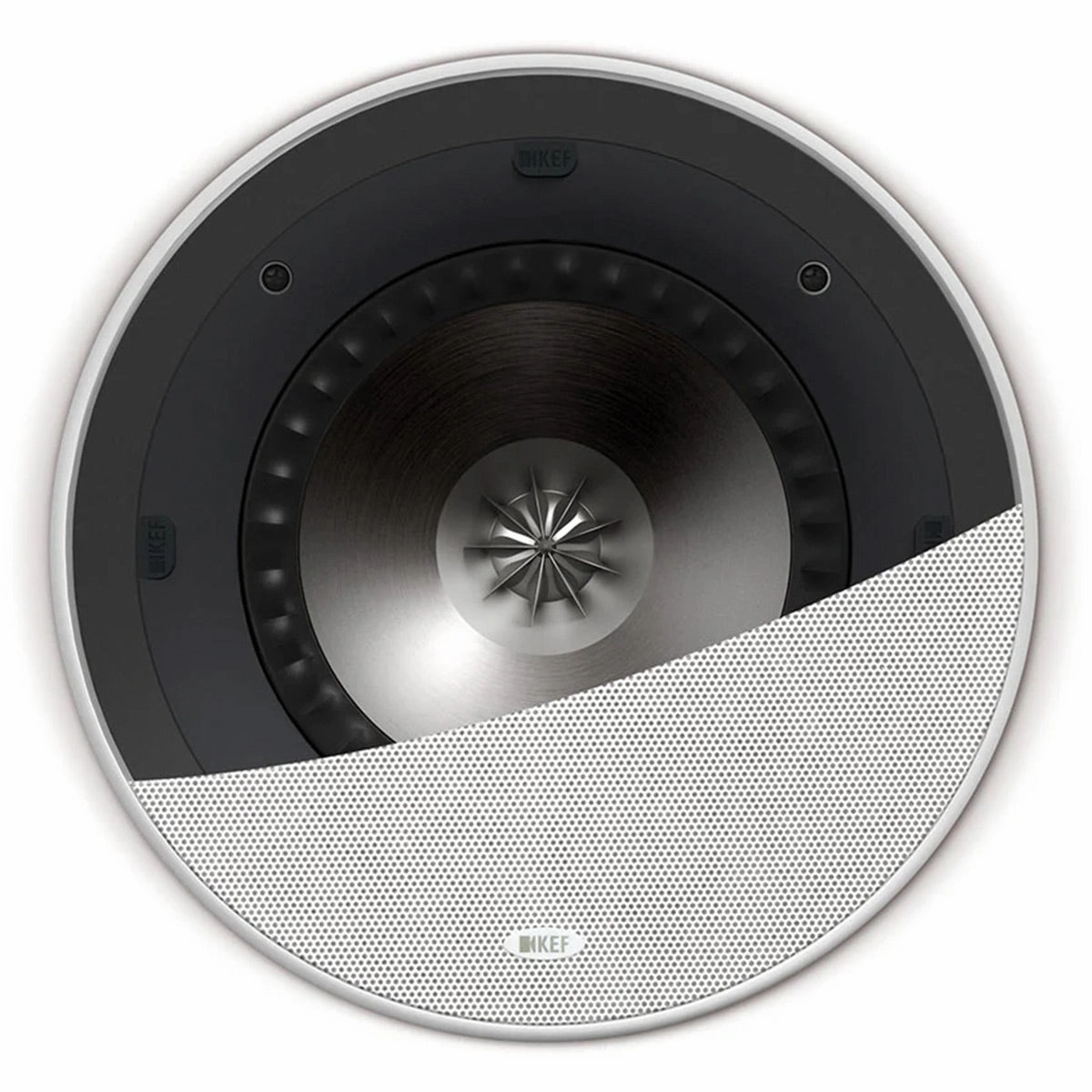 KEF Ci200RR-THX 8 Inch In-Ceiling Speaker In Wall & In Ceiling Speakers,Recessed Speakers,Flush Mount Audio