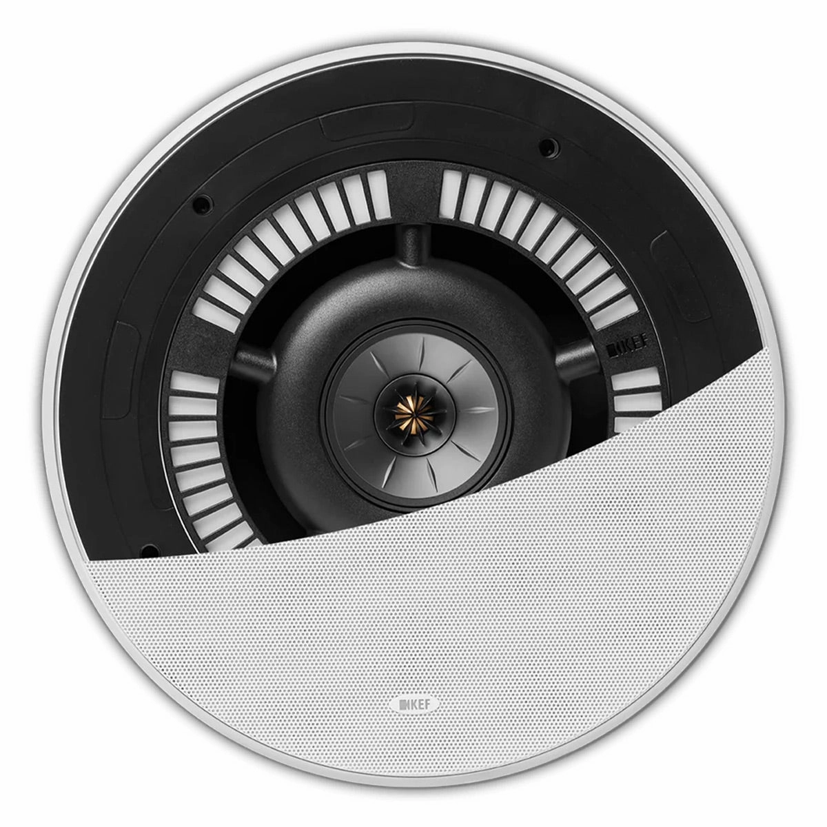 KEF Ci250RRm-THX 3-Way 10 Inch Meta In-Ceiling Speaker In Wall & In Ceiling Speakers,Recessed Speakers,Flush Mount Audio