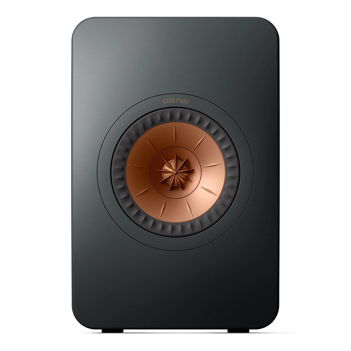 KEF LS50 Meta Monitor Bookshelf Speakers - Pair (Carbon Black)