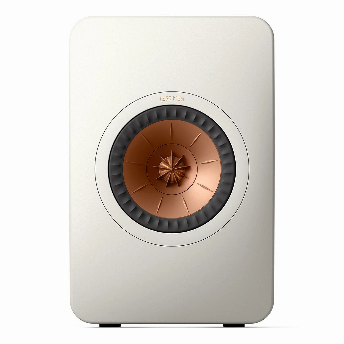 KEF LS50 Meta Monitor Bookshelf Speakers - Pair (Mineral White)