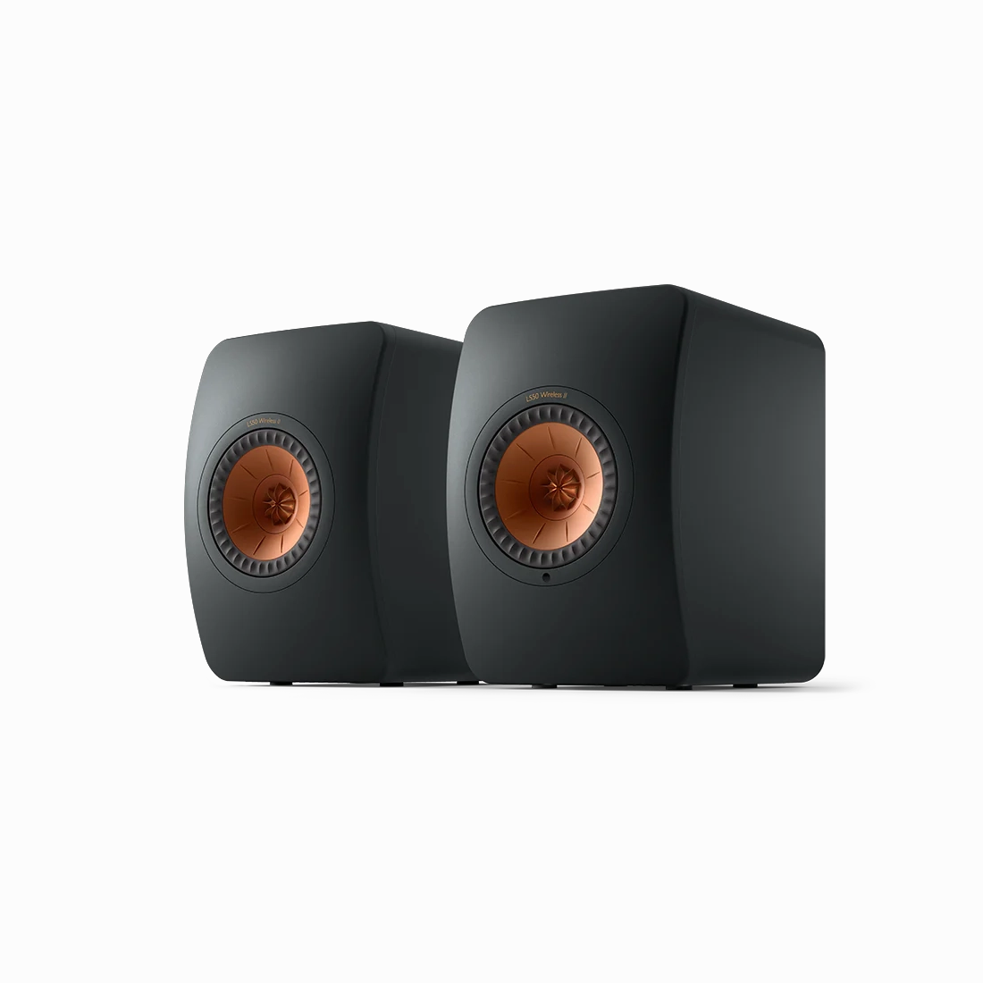 KEF LS50 Wireless MK2 Bookshelf Speakers Pair hi-fi dual speakers,hi-fi triple amplifier setup,hi-fi pro audio kit