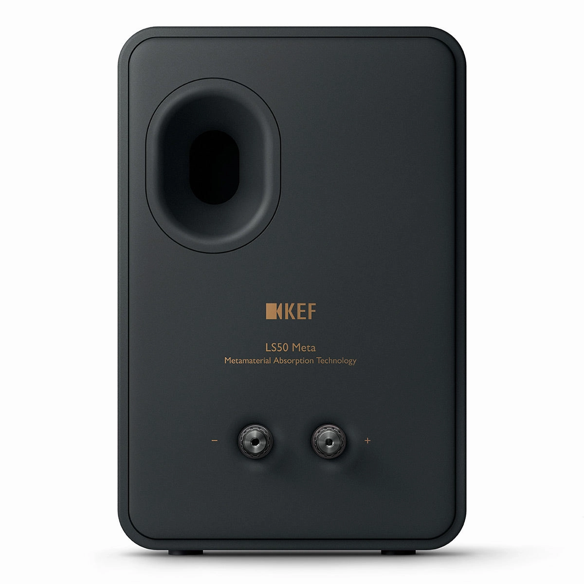 KEF LS50C Meta Center Monitor Bookshelf Speaker - Each (Carbon Black)