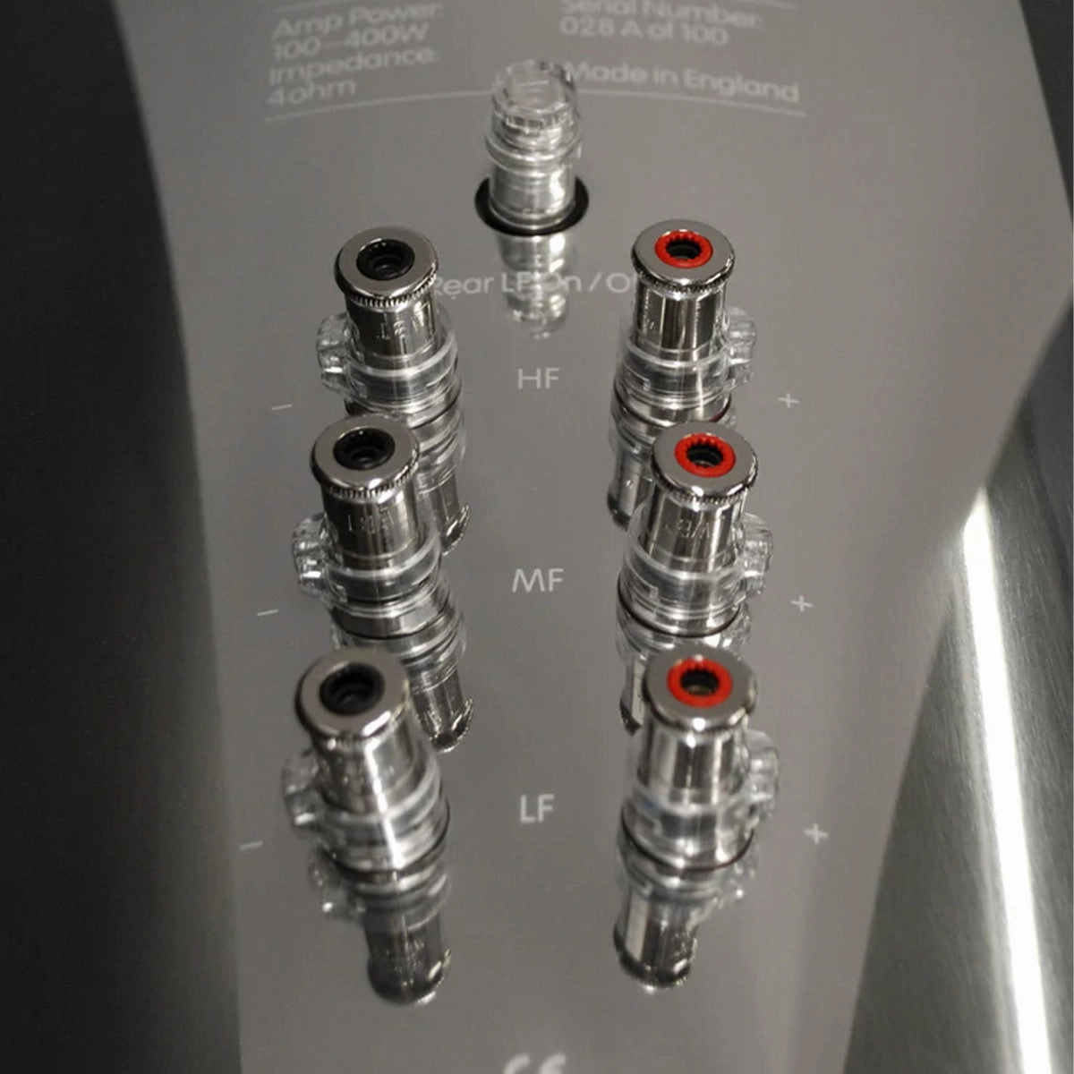 KEF Muon Floorstanding Speakers - Pair (Aluminum)
