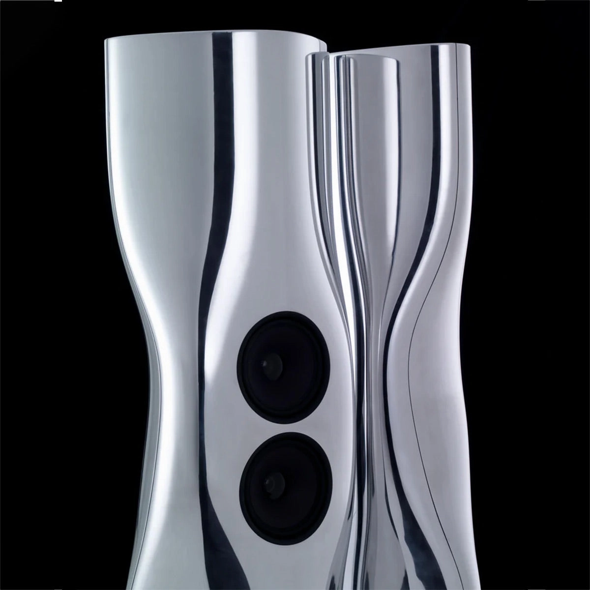 KEF Muon Floorstanding Speakers - Pair (Aluminum)
