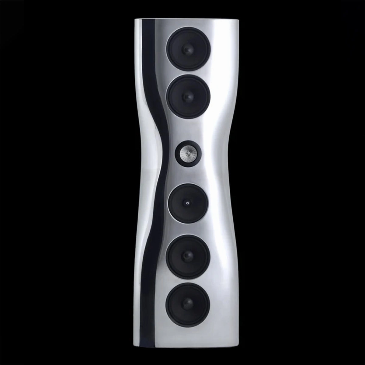 KEF Muon Floorstanding Speakers - Pair (Aluminum)