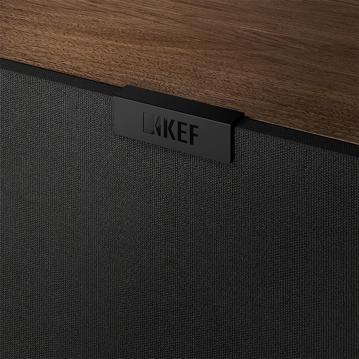 KEF Q4 Meta 2-Way On-Wall Speaker - Each (Walnut)