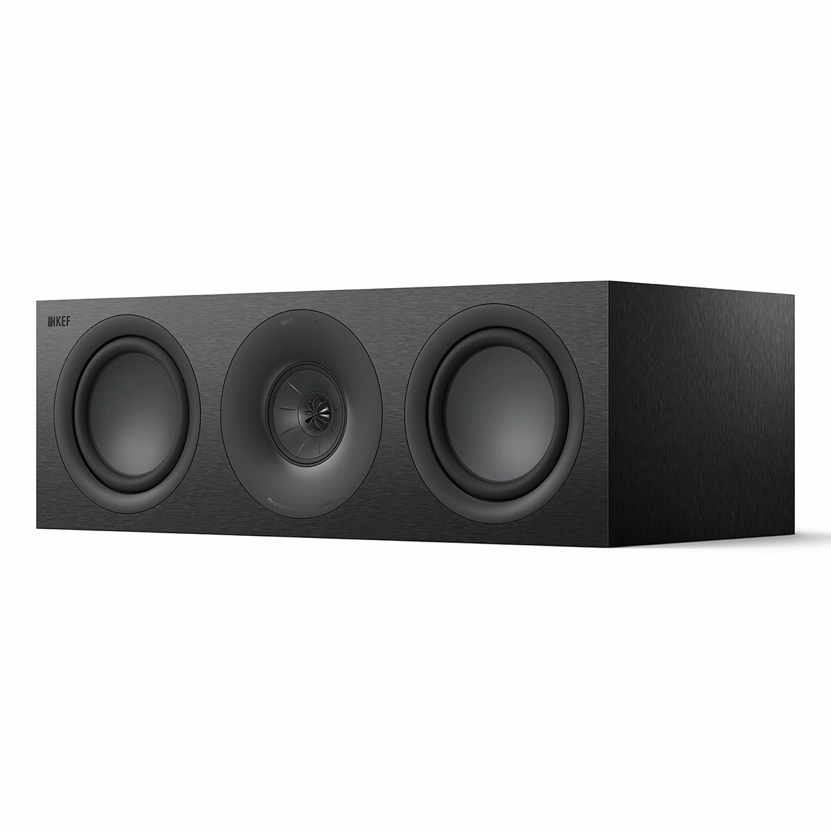 KEF Q6 Meta 3-Way LCR Center Channel Speaker (Black) Center Channel Speakers,Home Theater Center,Dialog Speakers