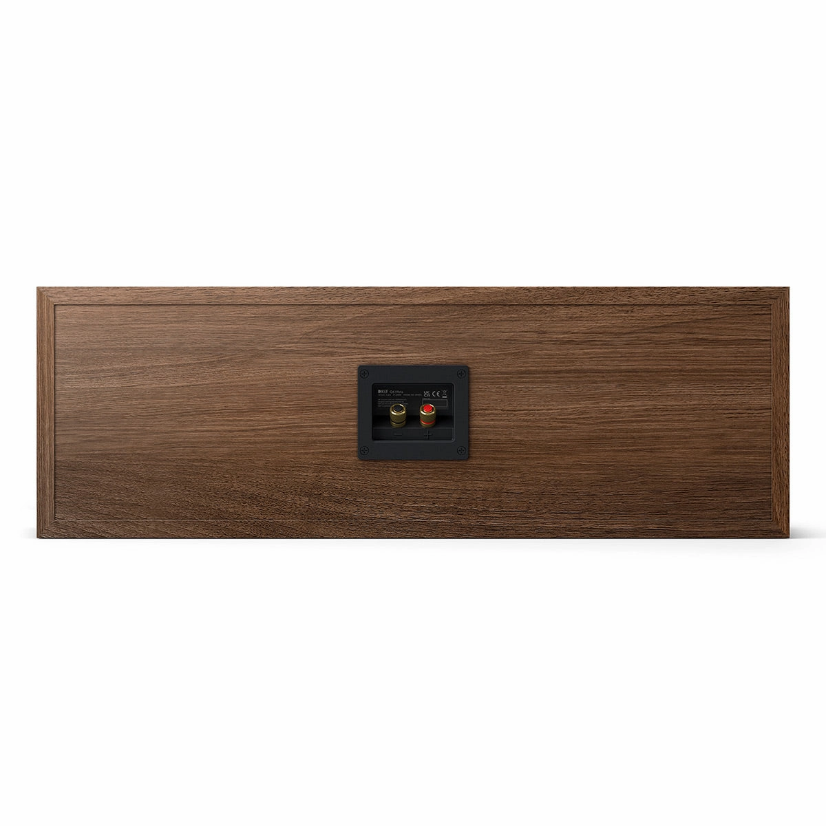 KEF Q6 Meta 3-Way LCR Center Channel Speaker (Walnut)