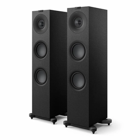 KEF Q7 Meta 3-Way Floorstanding Speaker - Pair (Black)