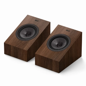 KEF Q8 Meta Dolby Atmos Surround Speakers - Pair (Walnut) Surround Sound Speakers,Multichannel Audio,5.1 Systems