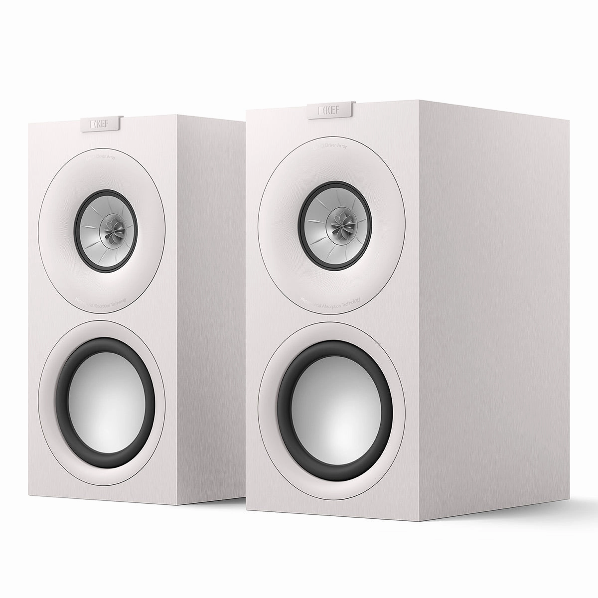 KEF Q Concerto Meta 3-Way Bookshelf Speakers - Pair (White)