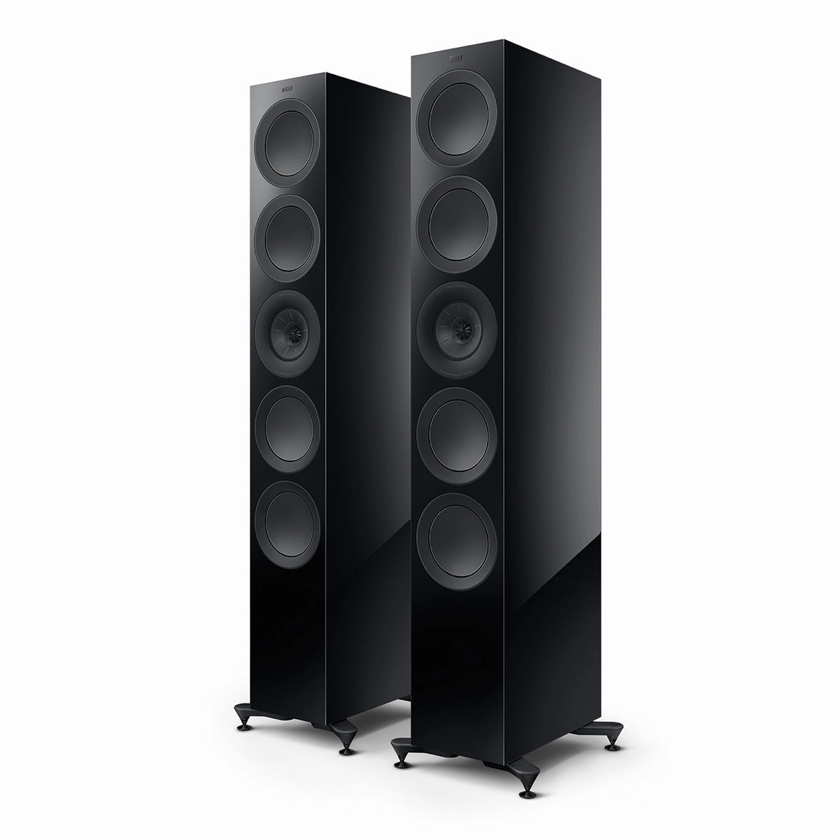 KEF R11 Meta Floorstanding Speaker - Each (Gloss Black)