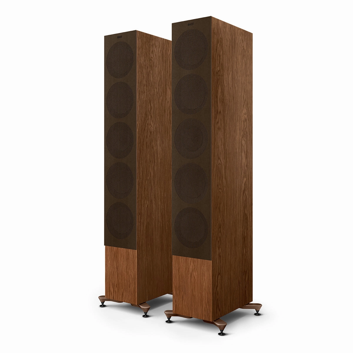 KEF R11 Meta Floorstanding Speaker - Each (Walnut)
