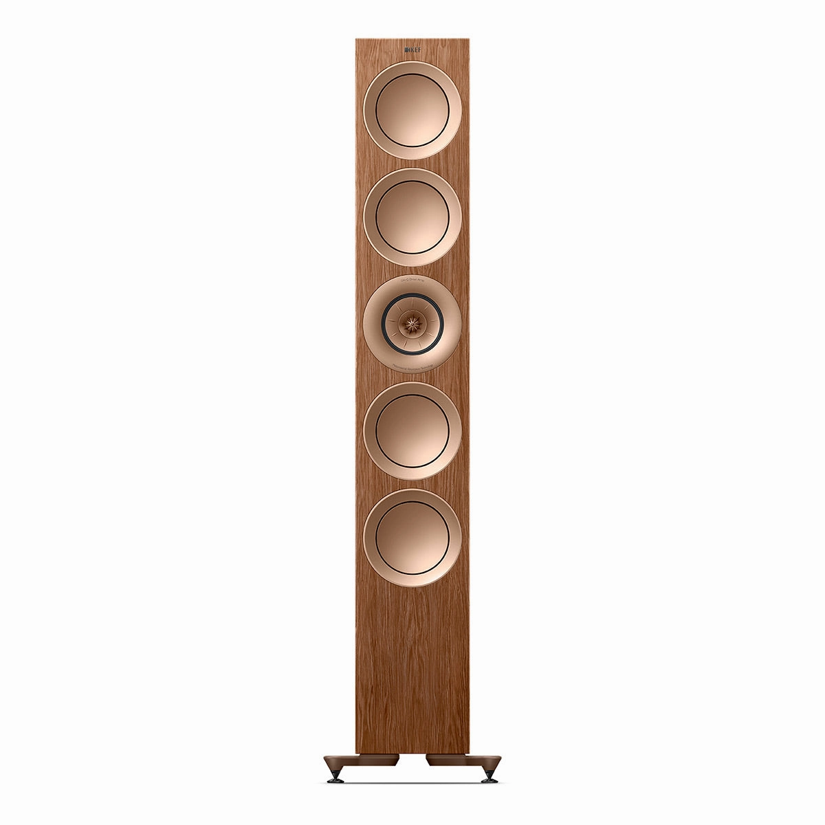 KEF R11 Meta Floorstanding Speaker - Each (Walnut)