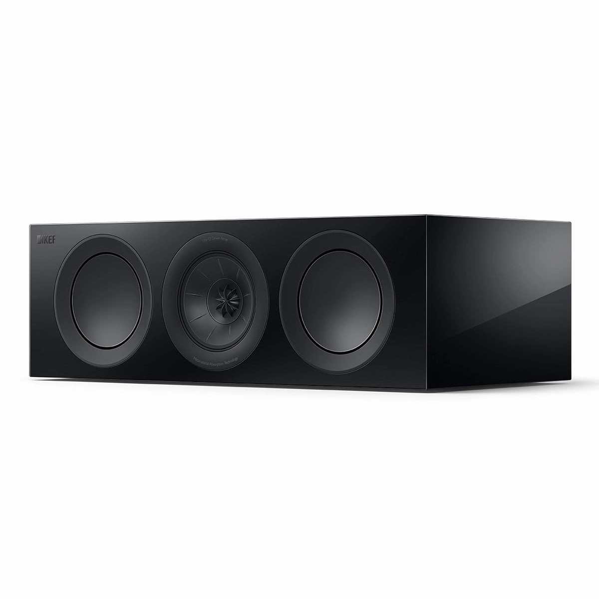 KEF R2 Meta Center Channel Speaker (Gloss Black) Center Channel Speakers,Home Theater Center,Dialog Speakers