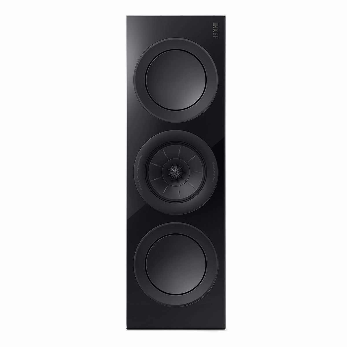 KEF R2 Meta Center Channel Speaker (Gloss Black)