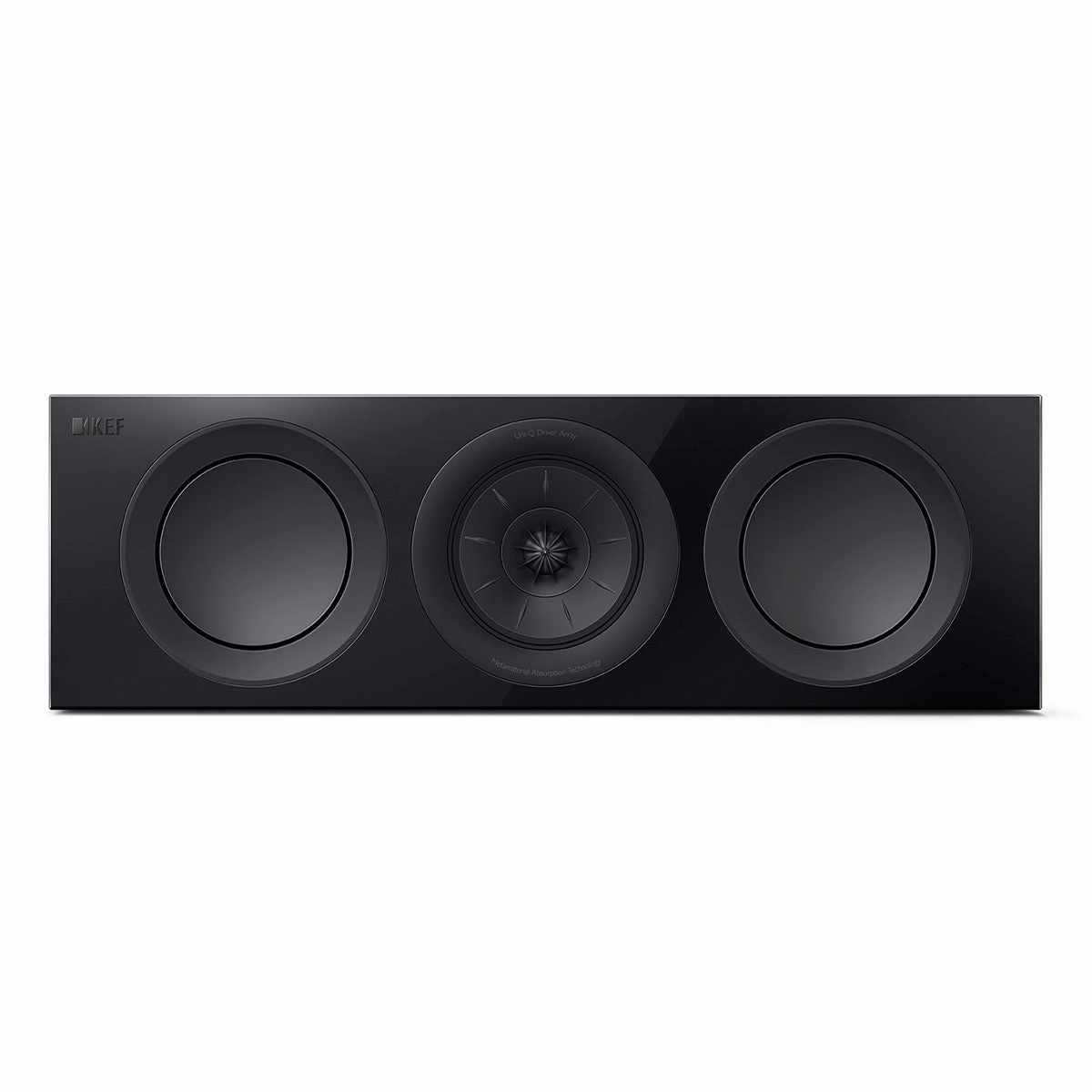 KEF R2 Meta Center Channel Speaker (Gloss Black)