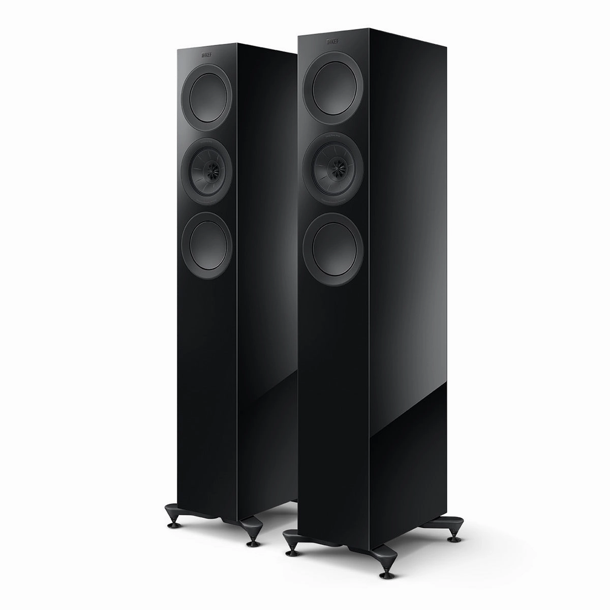 KEF R5 Meta Floorstanding Speaker - Each (Gloss Black)