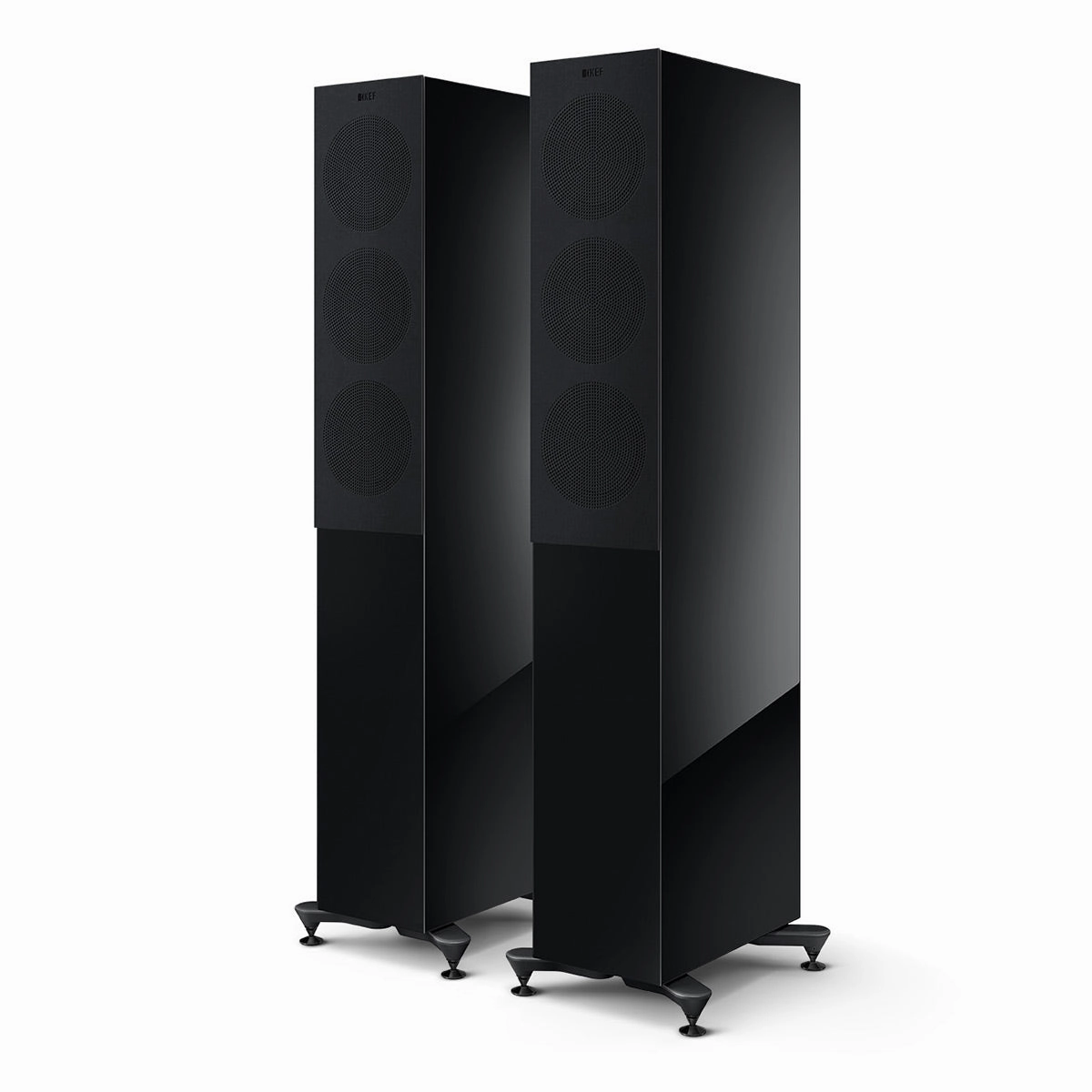 KEF R5 Meta Floorstanding Speaker - Each (Gloss Black)